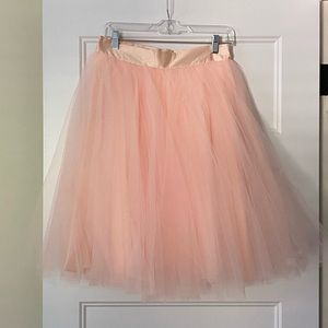 Space 46 Ballerina Tulle Pink-Peach Skirt